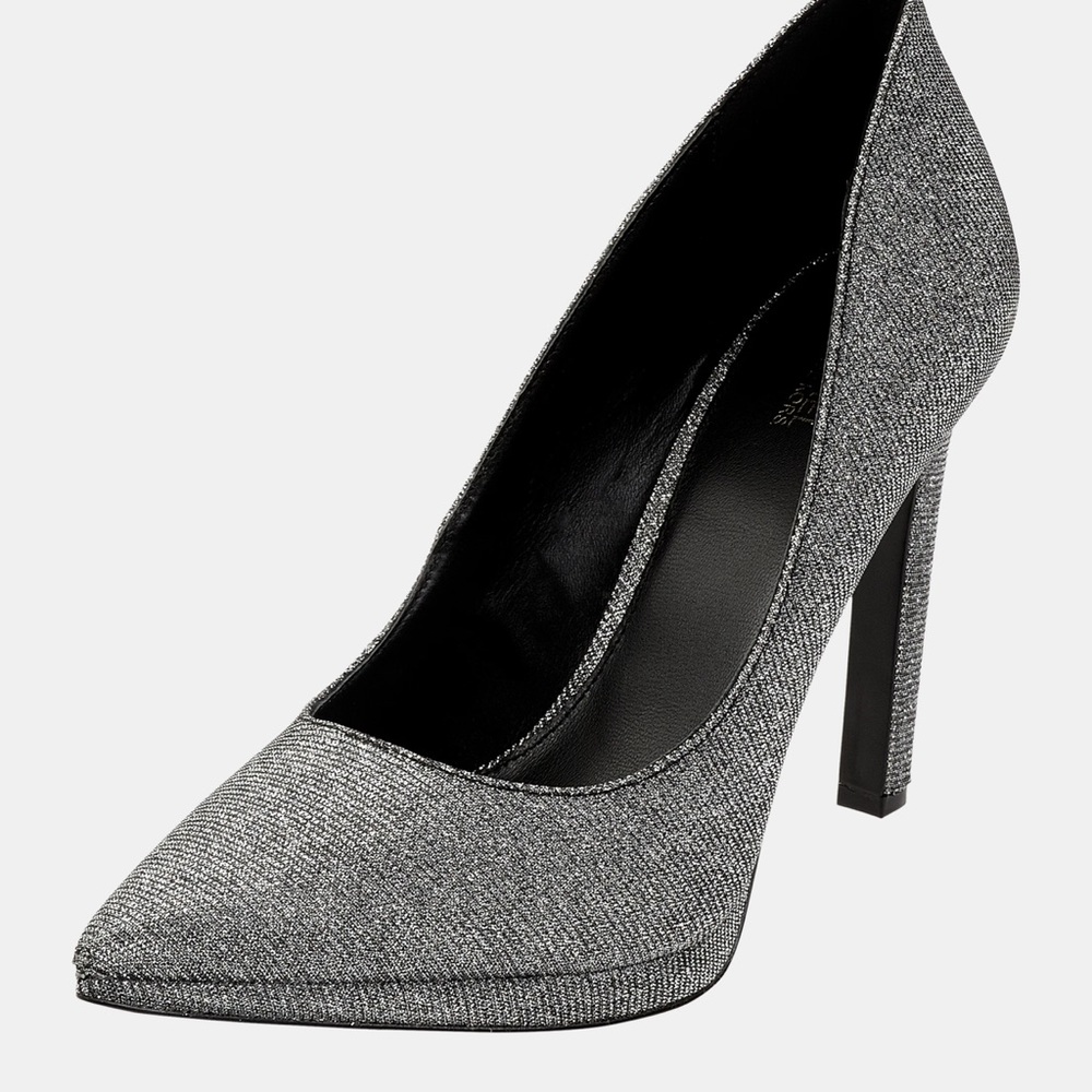MICHAEL Michael Kors Heals Silver Size 7.5
